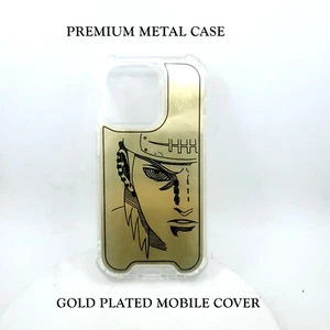 IPhone 16 15 14 13 12 11 Pro Max Plus XR Soft Gold Plating Pain Case Naruto - Picture 1 of 6