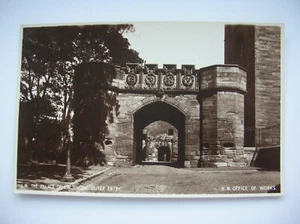 Linlithgow Palace postcard – Outer Entry. H M Office of Works – very early 1900s - Picture 1 of 2