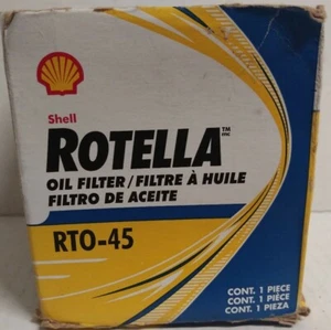 SHELL ROTELLA Oil Filters RTO-45 / New In Box - Picture 1 of 2