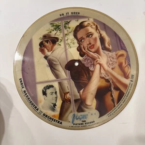 Vogue Records Picture Disk Vinyl Enric Madriguera VGP/EX - Picture 1 of 5