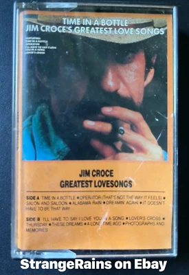 Jim Croce  - Greatest Love Songs  - Cassette Tape - PLAY TESTED ~~ SOUNDS GREAT! - Image 1 of 4