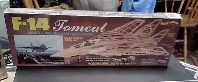 Guillow's Grumman F-14 Tomcat Airplane Balsa Wood Display Airplane Model Kit NIB - Image 1 of 4