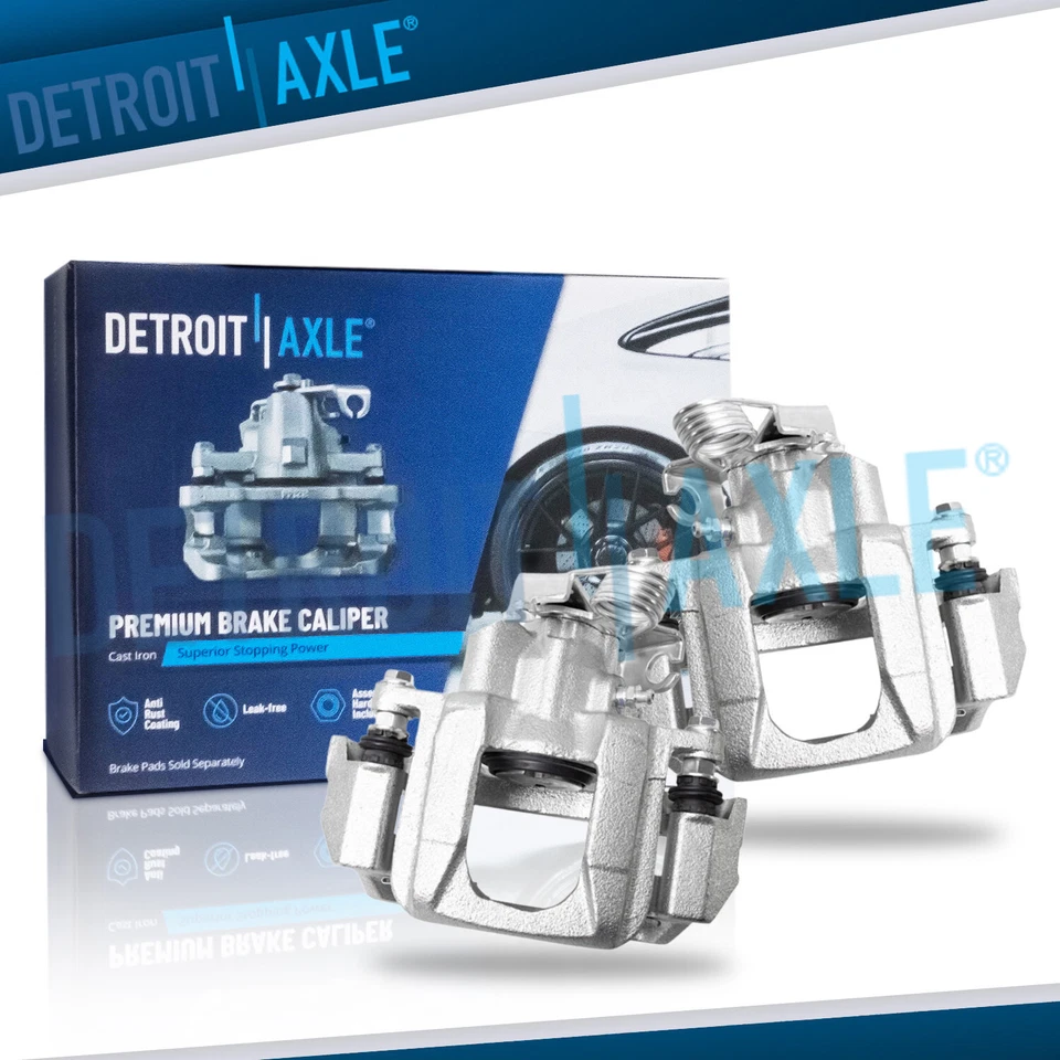 Pinzas de freno de disco traseras izquierda y derecha con soportes para Ford Flex Lincoln MKS Foto 1 de 4