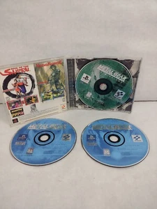 Metal Gear Solid & VR Missions Complete - PlayStation 1 PS1 3 Video Games Total  - Picture 1 of 6