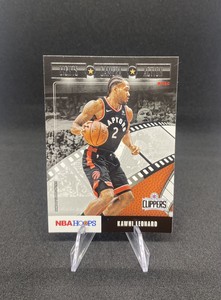 2019-20 NBA HOOPS WINTER LIGHTS CAMERA ACTION KAWHI LEONARD CLIPPERS -