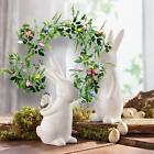 Easter Garland Hanging Artificial Easter Egg Garland For Tree Home Fireplace