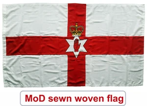 Ulster banner sewn unionist loyalist northern irish flag ireland mod red hand - Picture 1 of 5
