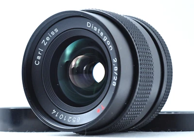 [Mint] Contax ZEISS  Distagon 28mm f/2.8  T* AEJ Y/C Mount MF Lens From JAPAN - Image 1 of 4