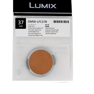 New PANASONIC DMW-LFC37B-T 37mm BROWN Lumix Lens Cap for DMC-GF7/DC-GF10/GF9/90 - Picture 1 of 3