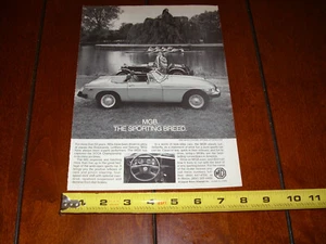 1980 MGB ORIGINAL AD - Picture 1 of 12