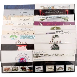 20 Presentation Packs Of Jersey Mint Stamps Collection Variety Set (012) - Picture 1 of 6