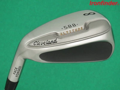 Cleveland 588 Altitude 8 Iron Traction 85 Stiff Steel Shaft Mens LEFT HAND - NEW - Image 1 of 4