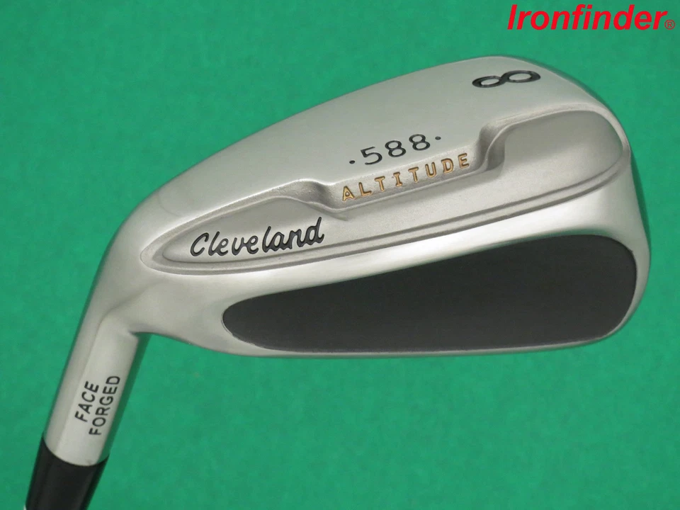 Cleveland 588 Altitude 8 Iron Traction 85 Stiff Steel Shaft Mens LEFT HAND - NEW - Image 1 of 4