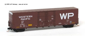 MTL MicroTrains N 102050 - 60' Boxcar Western Pacific #3767; aga NEW, senza scatola originale - Foto 1 di 2