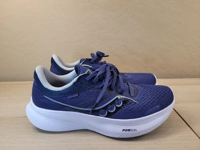 Saucony Womens Ride 16 S10830-14 Blue Running Shoes Sneakers Size 9 - Image 1 of 4