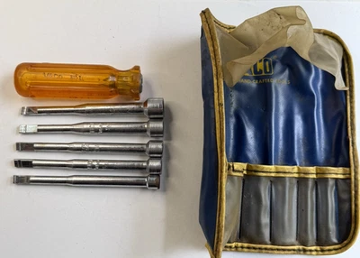 Juego de destornilladores de tuercas Vaco mango 7H-1 Foto 1 de 4