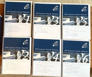 AFP Treasury Learning System Study Material 1 thru 6 Module 2005-2007 MAKE OFFER - Bild 1 von 14