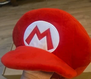 Gorra de peluche USJ Mario Super Nintendo World Universal Studios Japón (manchada) - Imagen 1 de 6