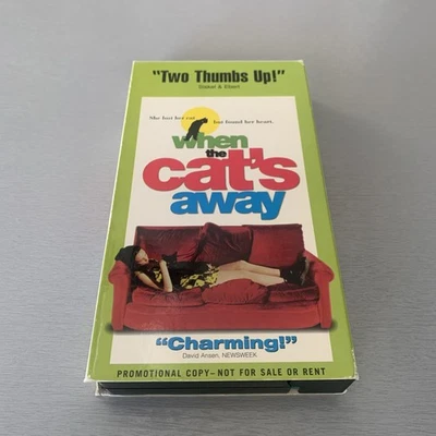 When The Cat’s Away 1997 Cedric Klapisch Rare VHS, Promo Screener - Image 1 of 4