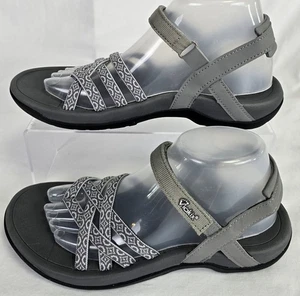 Viakix Samara Sandals Women Sz 9 Adjust Straps Comfort Walking Hiking Outdoor - Foto 1 di 8