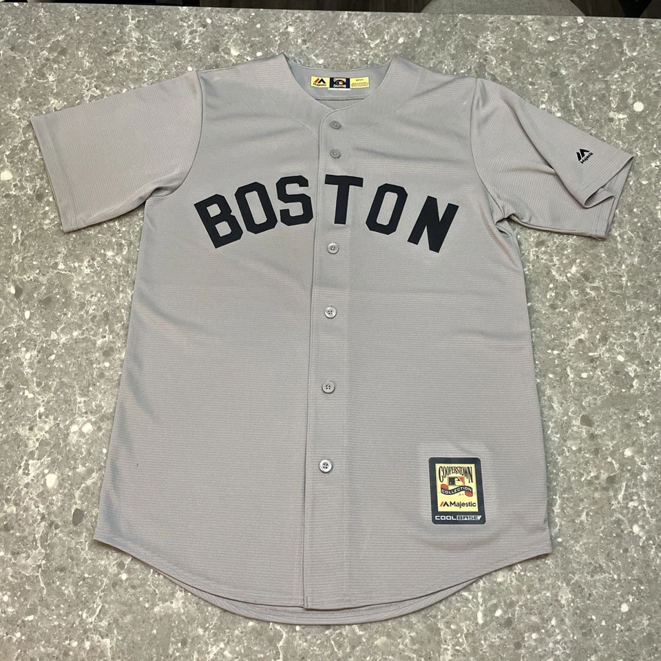 Футболка MLB Majestic Cooperstown Collection Boston Red Sox маленькая - Изображение 1 из 4