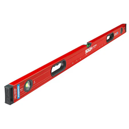 Nivel de haz de caja Sola Lsb48lm, negro/rojo, 48 pulgadas L Foto 1 de 4