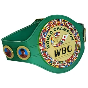 WBC Boxing Championship Belt High Quality Genuine 8mm Brass Replica - Picture 1 of 5