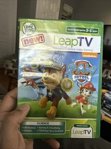 Leap Frog Leap TV Paw Patrol Nickelodeon Science Video Game Pre-K, Tested Works - Picture 1 of 3