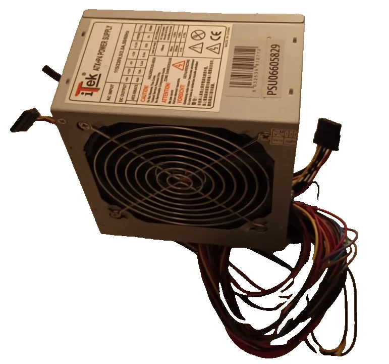 ALIMENTATORE PC ITEK ATX 500W - Immagine 1 di 1