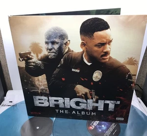Bright The Album - Netflix Original Soundtrack - 2xLP Blue Vinyl Record Set - Picture 1 of 4