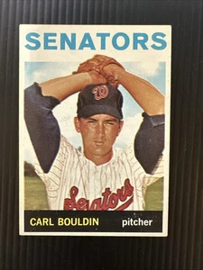 1964 TOPPS #518 CARL BOULDIN MINNESOTA TWINS VG-EX *Hot Corner Vintage* - Picture 1 of 2
