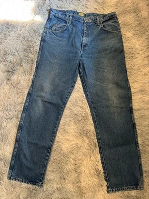 Cabelas Mens Jeans 36 x 32 Blue Denim Outdoor Workwear 905099 - Image 1 of 4