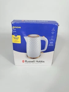 Ranura Russell Hobbs Blanco Negro 1.7L Plástico Texturizado e Iluminación LED 26381 - Imagen 1 de 2