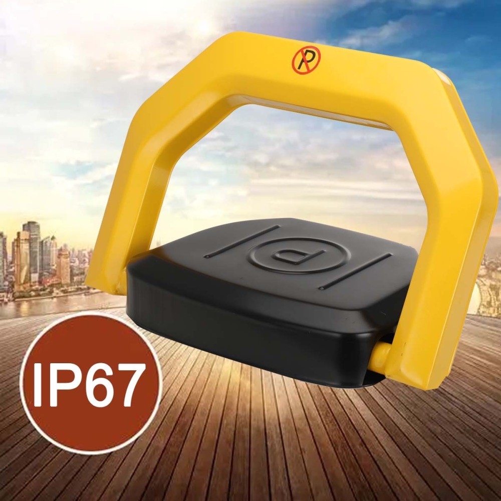 Elektrische Parkplatzsperre Mit Fernbedienung - Automatischer Schutz Für Deinen Stellplatz