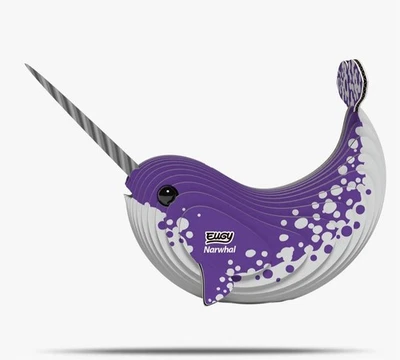 Rompecabezas Narval Eugy 3D • Es divertido y fácil • Una experiencia de aprendizaje genial • Nuevo Foto 1 de 4