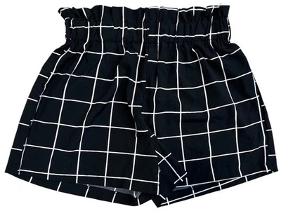 Pantalones cortos Shein para mujer talla XL negro blanco Foto 1 de 4