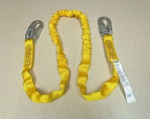 Yellow Guardian Fall Protection Internal Shock 6' Lanyard 11200 - Picture 1 of 10