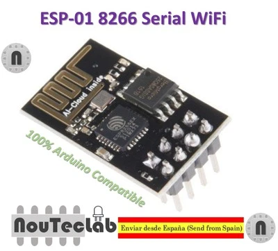 ESP8266 ESP-01 WIFI Serial Wireless Transceiver Module Upgraded Version - Photo 1/4