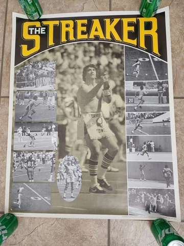 The Streaker Pittsburgh Steelers Three Rivers Stadium Terrible Towel POSTER 70's Cover