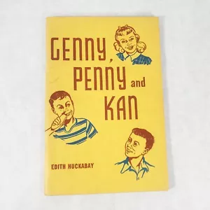 Genny, Penny and Kan - 1951 Stapled Softcover Reader by Edith Huckabay - Imagen 1 de 9