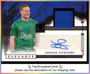 /10 JORDAN PICKFORD Everton Auto Autograph Panini Impeccable 2023 EJ-JP - Bild 1 von 2
