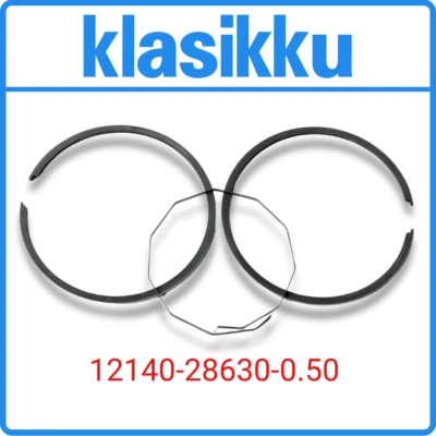 Anillo de pistón apto para Suzuki A100 AC100 GP100 TS100 TC100 TM100 RM100 tamaño 0,50 Foto 1 de 4