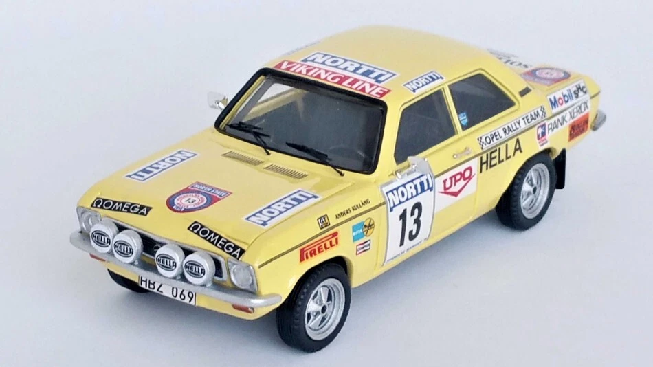 TROFEU TFDSN47 OPEL ASCONA A 1000 LAKES RALLY 1974 KULLANG/ANDERSSON 1:43 - Immagine 1 di 1
