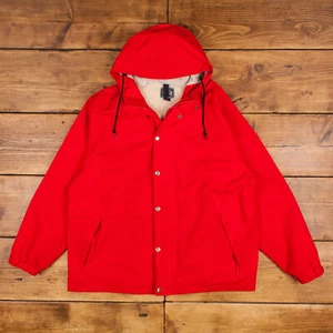 Vintage Woolrich Outdoor Jacket XL 90s Red - Picture 1 of 6