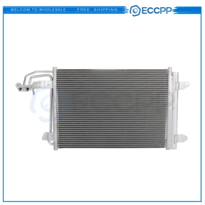 Aluminum AC Condenser for 2010 2011-2014 Volkswagen Golf  AC3255 Repalcement - Image 1 of 4
