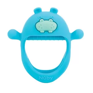 Nuby Mini Wrist Grip Teething Mitten - Soft Silicone - Easy-to-Clean - Picture 1 of 29
