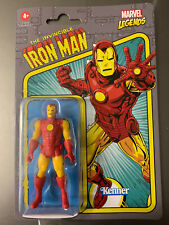 2021 Marvel Legends Retro    Iron Man    Kenner Hasbro Vintage Action Figure New