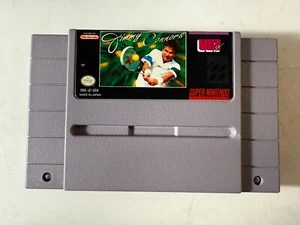 Jimmy Connors Pro Tennis Tour SNES 1994 Authentic, Tested & Working! - Picture 1 of 3