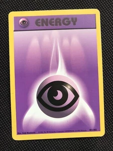 Pokemon Card Psychic Energy 101/102 Base Set 4th Print WOTC EXC/NM - Picture 1 of 2