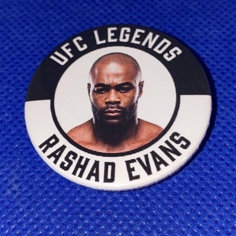UFC LEGEND Rashad Evans COIN CHIP PINBACK SOUVENIR CHRISTMAS GIFT mma bjj button Cover